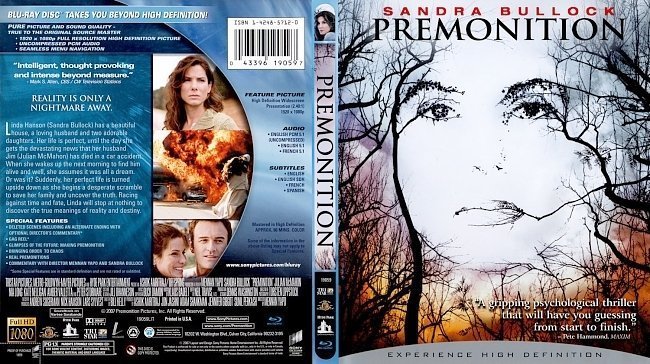 dvd cover Premonition