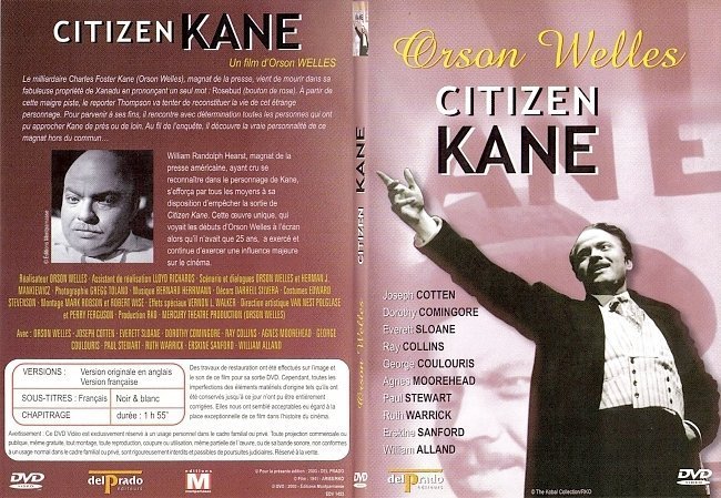 dvd cover Citizen Kane