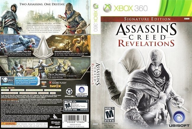 dvd cover Assassin's Creed Revelations (Signature Edition)