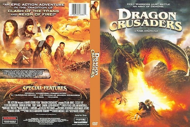 dvd cover Dragon Crusaders