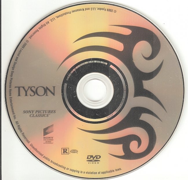dvd cover Tyson (2009) WS R1