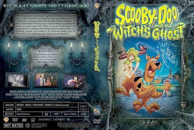 dvd cover Scooby Doo And The Witchs Ghost
