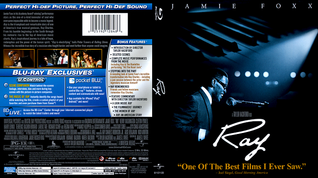 dvd cover Ray