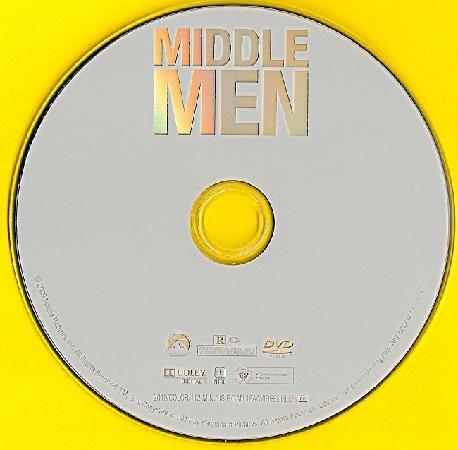 dvd cover Middle Men (2009) WS R1