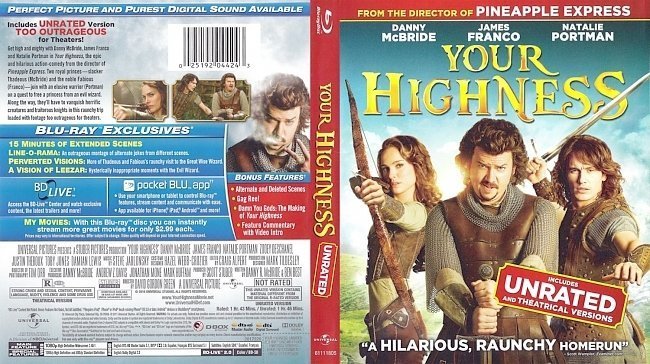 Your Highness Blu ray Scan 