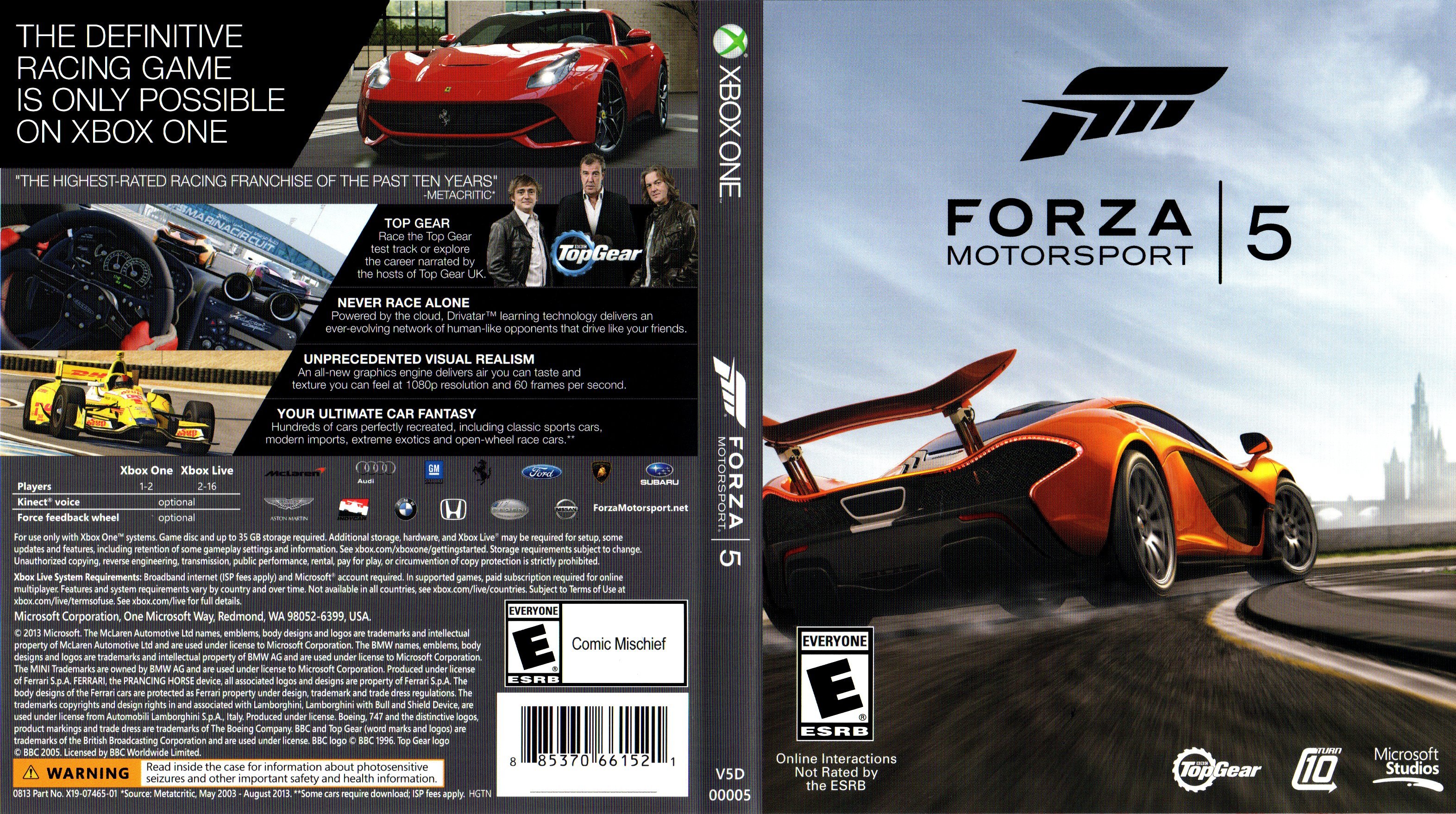 Игра на xbox forza. Forza Motorsport 5 Xbox 360. Forza Motorsport 5 Xbox one обложка. Обложка Forza Motorsport 6 Xbox one. Обложка Форза хорайзен Xbox 360.