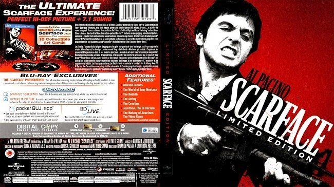 dvd cover Scarface Le Balafre