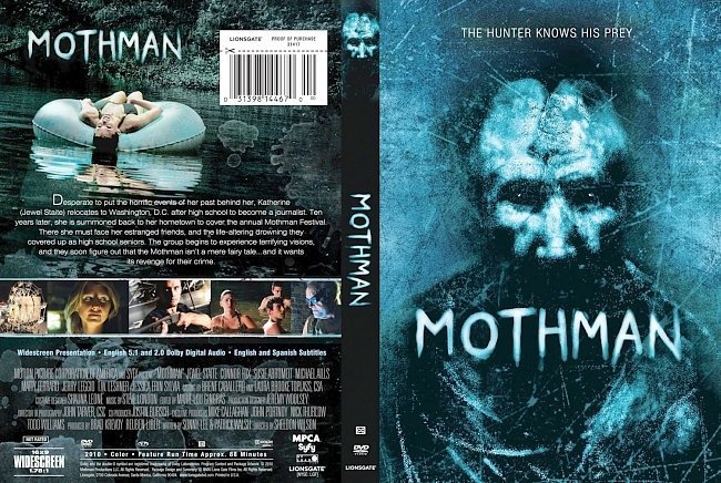dvd cover Mothman