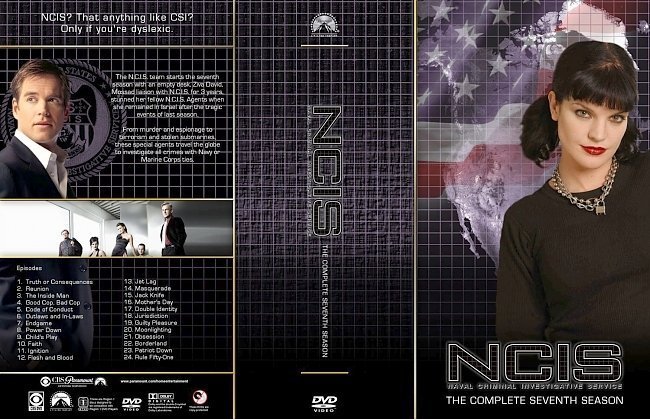 dvd cover NCIS Season 7