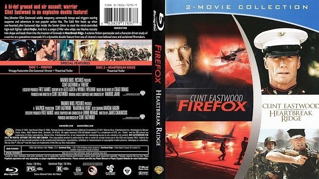 dvd cover Firefox Heartbreak Ridge