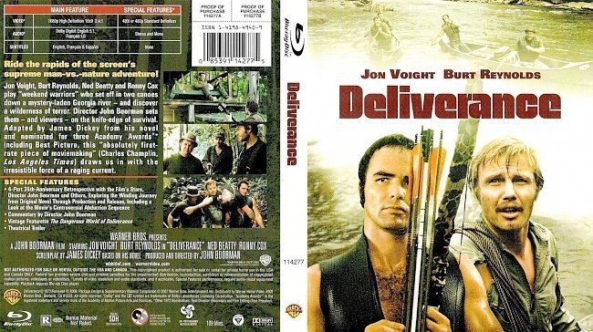 dvd cover Deliverance Bluray f