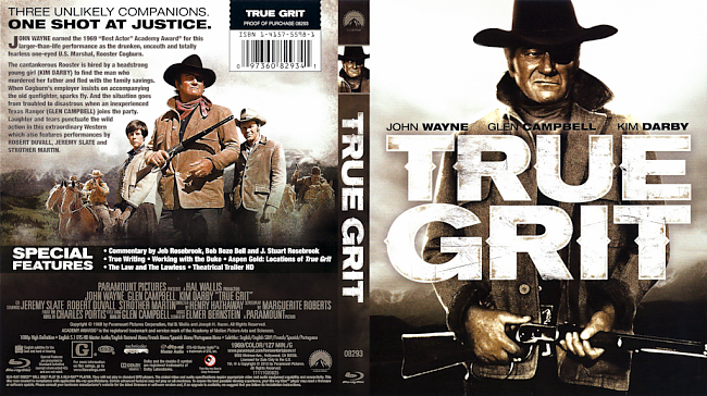 dvd cover True Grit