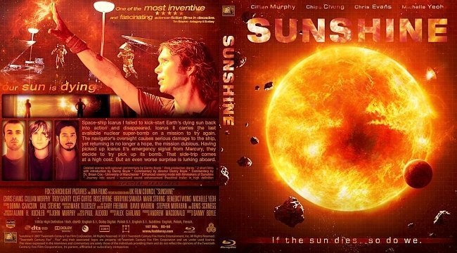 dvd cover Sunshine
