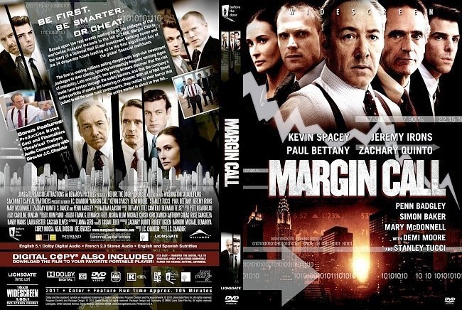 dvd cover Margin Call