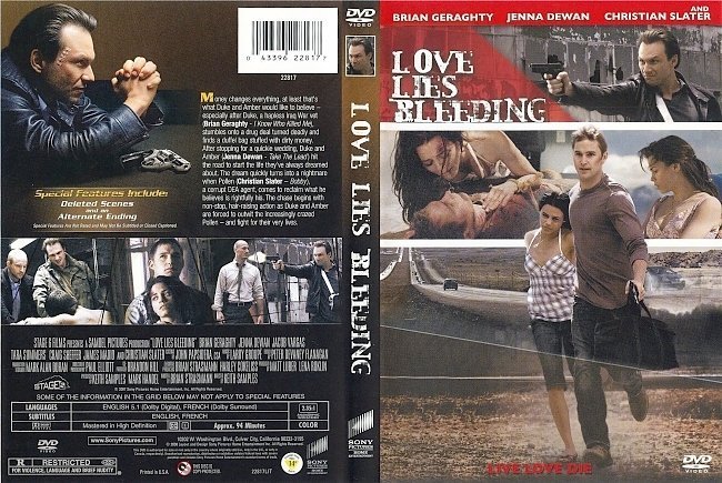 dvd cover Love Lies Bleeding (2008) R1