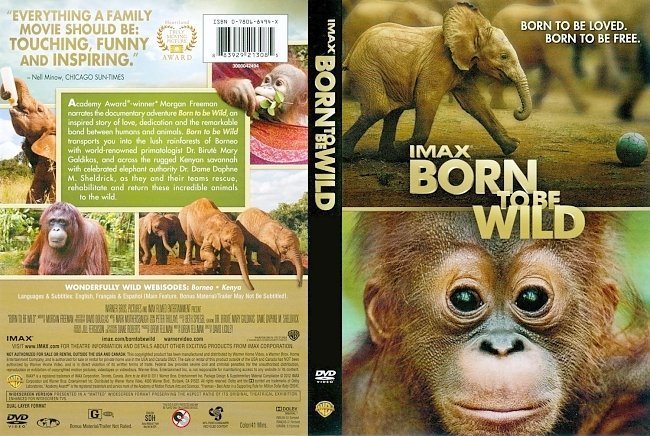 dvd cover IMAX Born To Be Wild
