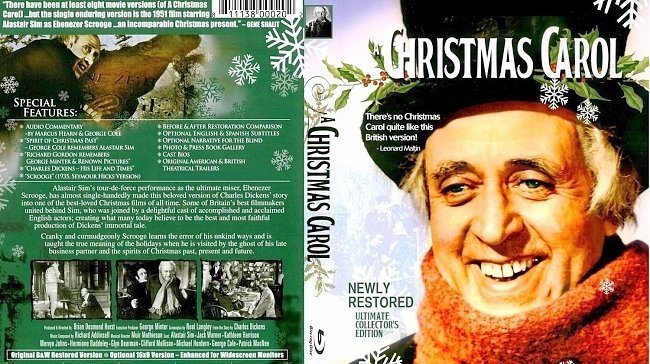 dvd cover A Christmas Carol
