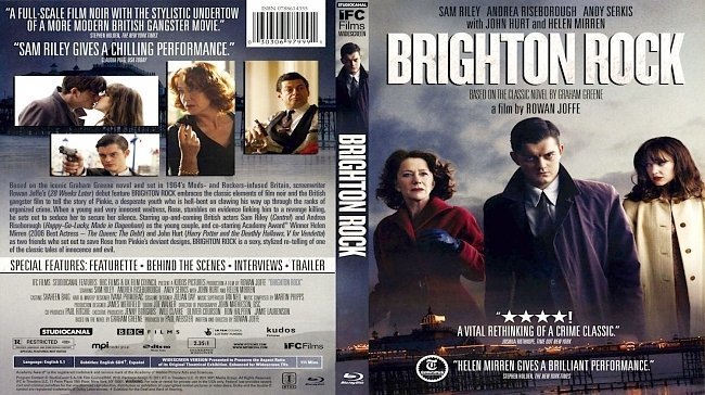 dvd cover Brighton Rock
