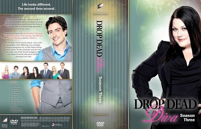 dvd cover Drop Dead Diva Season 3 Large