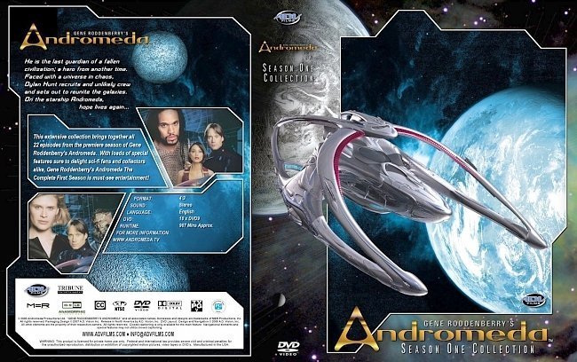 dvd cover Andromeda