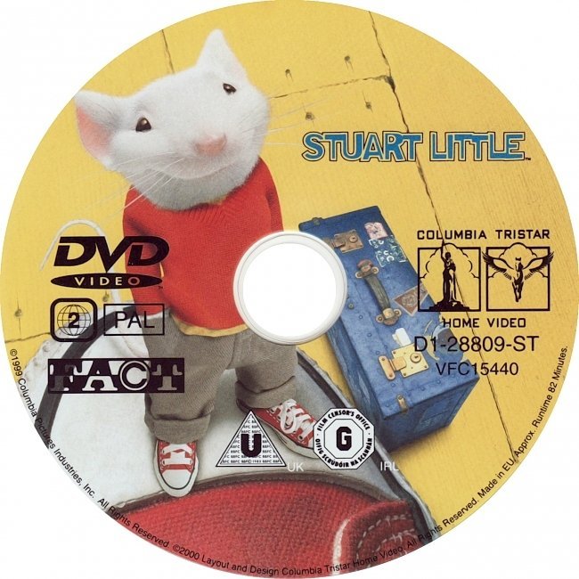 dvd cover Stuart Little (1999) WS R2