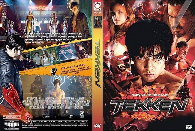 dvd cover Tekken