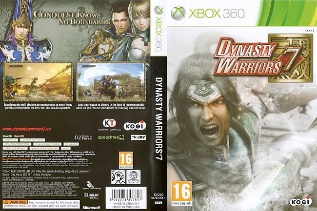 Dynasty Warriors 7 (2011) PAL 