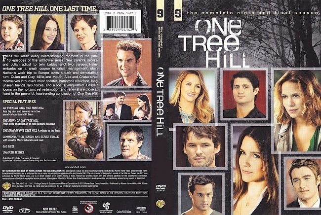 dvd cover One Tree Hill Saison 9