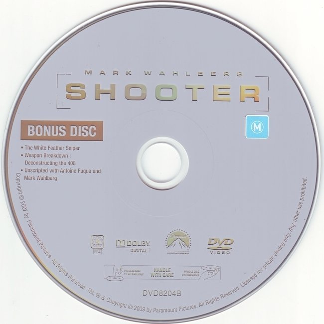 dvd cover Shooter Deluxe Edition (2007) WS R4