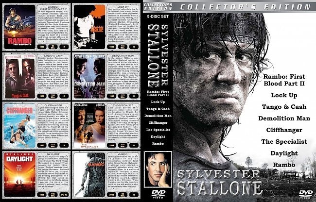 dvd cover Stalone 8 2