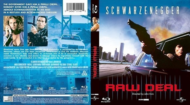 dvd cover Raw Deal English Bluray f
