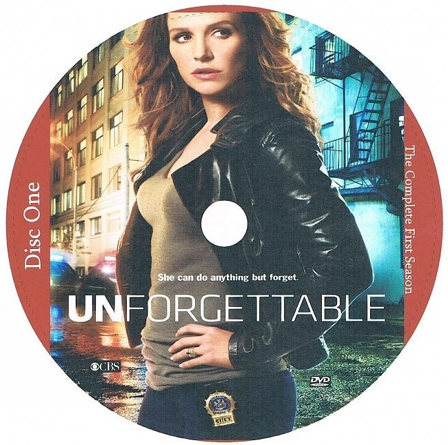 dvd cover Unforgettable: Season 1 (2011) R1 CUSTOM