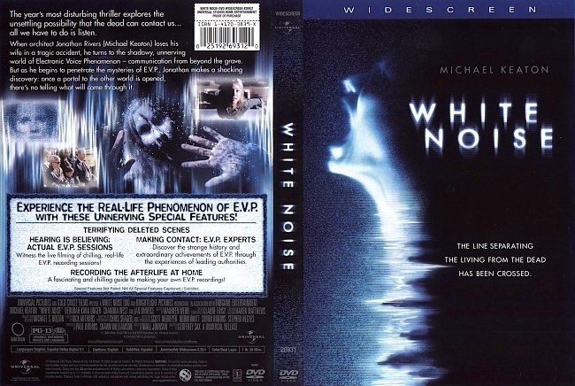 dvd cover White Noise (2005) WS R1