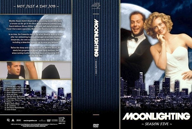 dvd cover Moonlighting Season 5