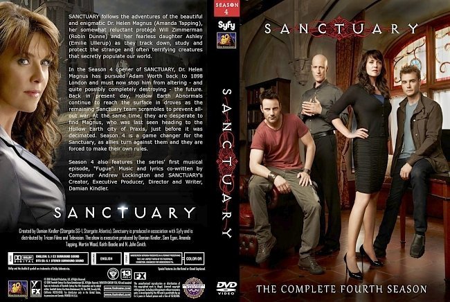 dvd cover Sanctuary Season 4