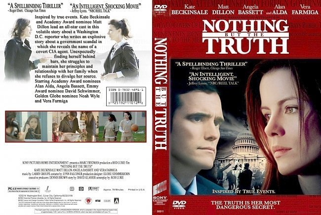 dvd cover Nothing But the Truth