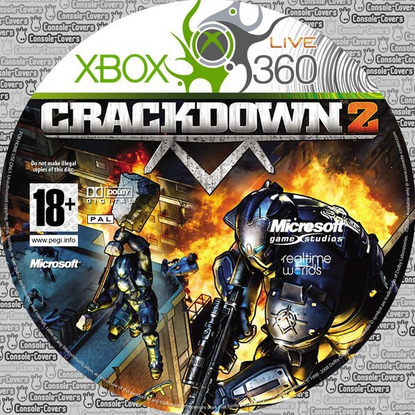 dvd cover Crackdown 2 (2010)