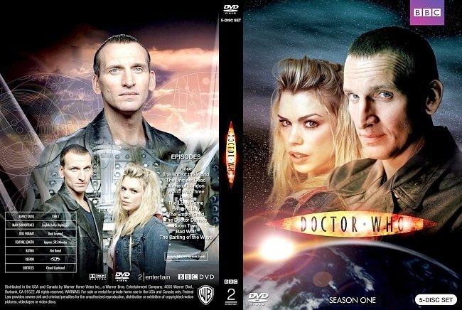 dvd cover Doctor Who Season One