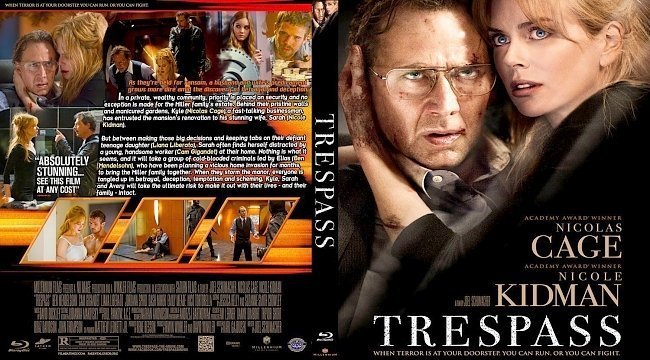 dvd cover Trespass