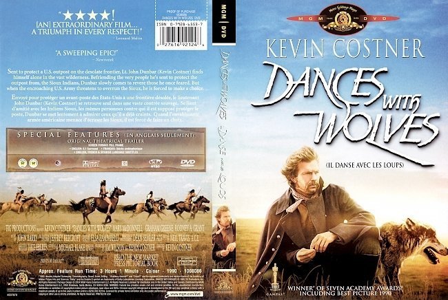 Dances With Wolves (1990) R1 