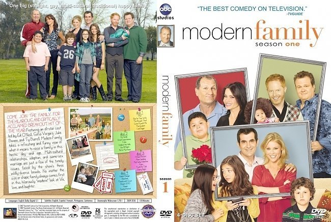 dvd cover Modern Family Season 1