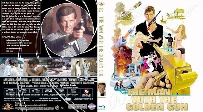 dvd cover The Man With The Golden Gun