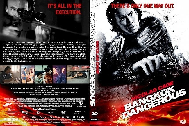dvd cover Bangkok Dangerous (2008) WS R1
