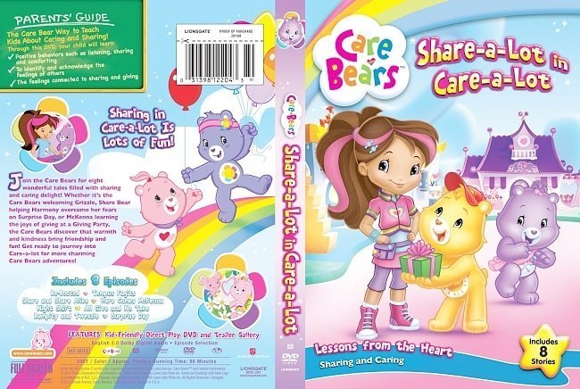 dvd cover Care Bears Share A Lot In Care A Lot