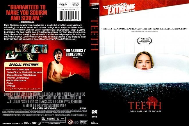 dvd cover Teeth - Front Cover