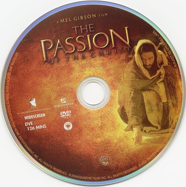 dvd cover The Passion Of The Christ (2004) R1