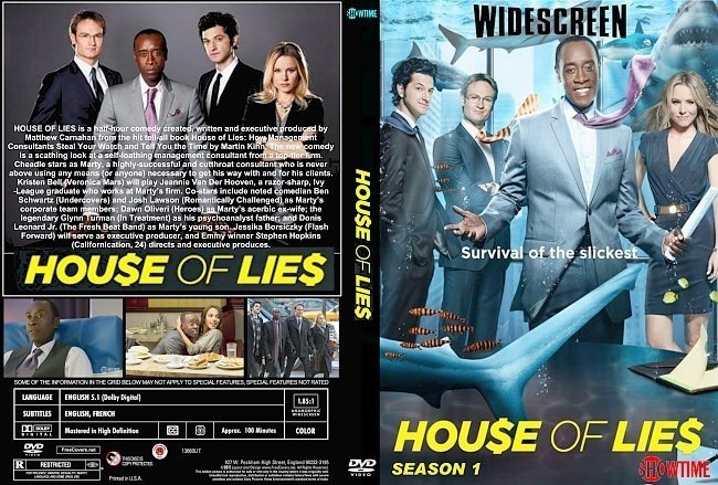 House Of Lies: Season 1  R1 CUSTOM 