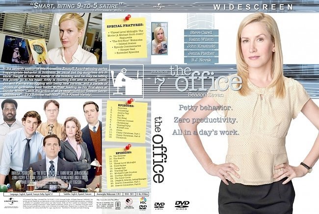 dvd cover The Office S7
