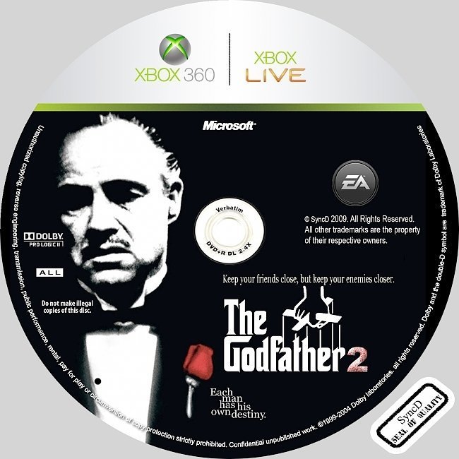 dvd cover The Godfather II NTSC