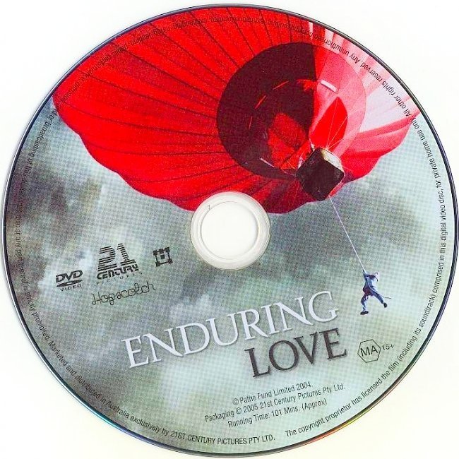 dvd cover Enduring Love (2004) R4
